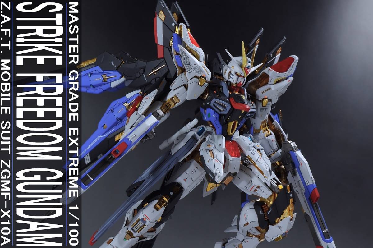 1/100 MG ストライクフリーダムガンダム 徹底改修塗装済完成品 画像