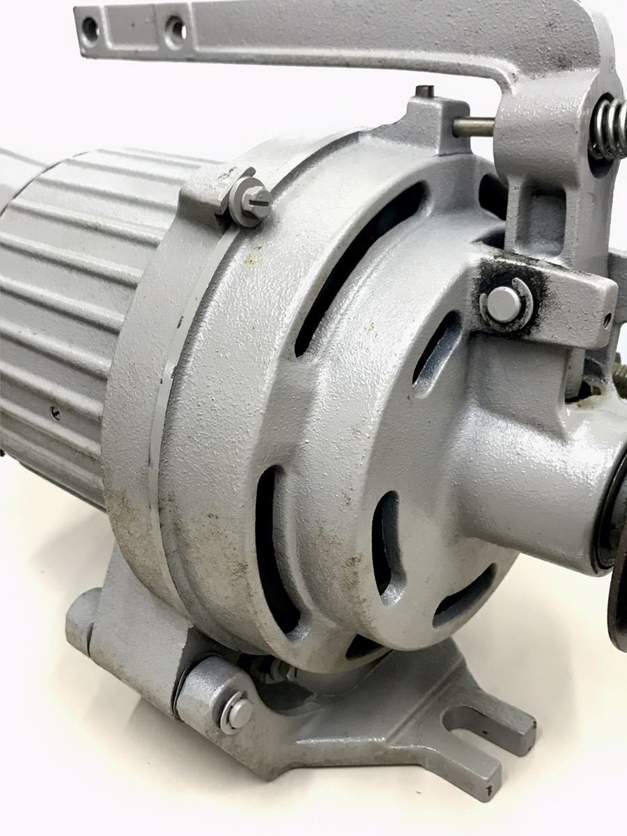 ナショナル クラッチモーター 100V 200W 4P 革漉き機や革ミシンなどに 