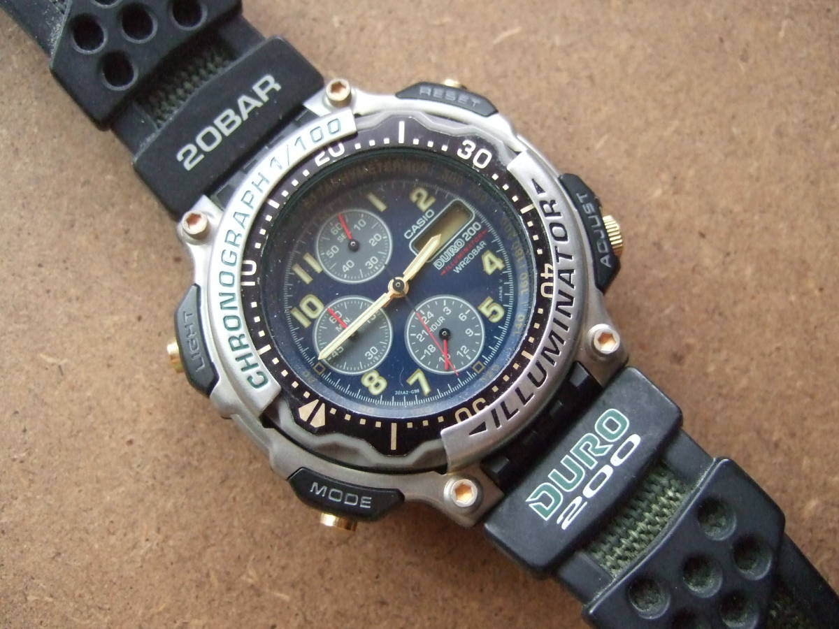 販促ツール CASIO DURO200 DRO212 電池交換済み稼働 【公式通販】
