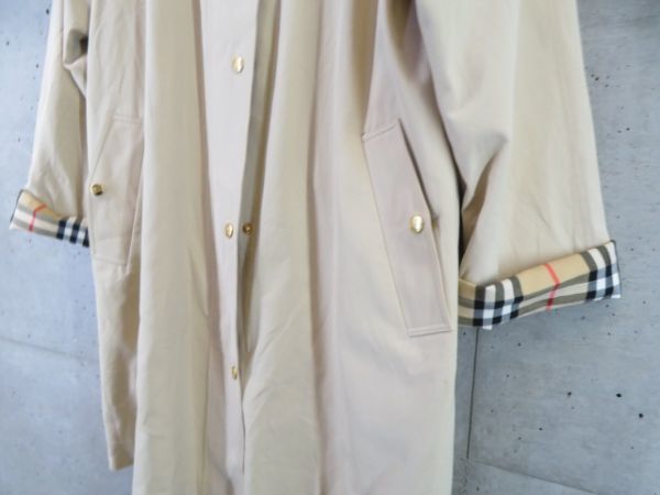 4001s26◇良品です◇金ボタン◇BURBERRYS バーバリー 裏地ノバチェック