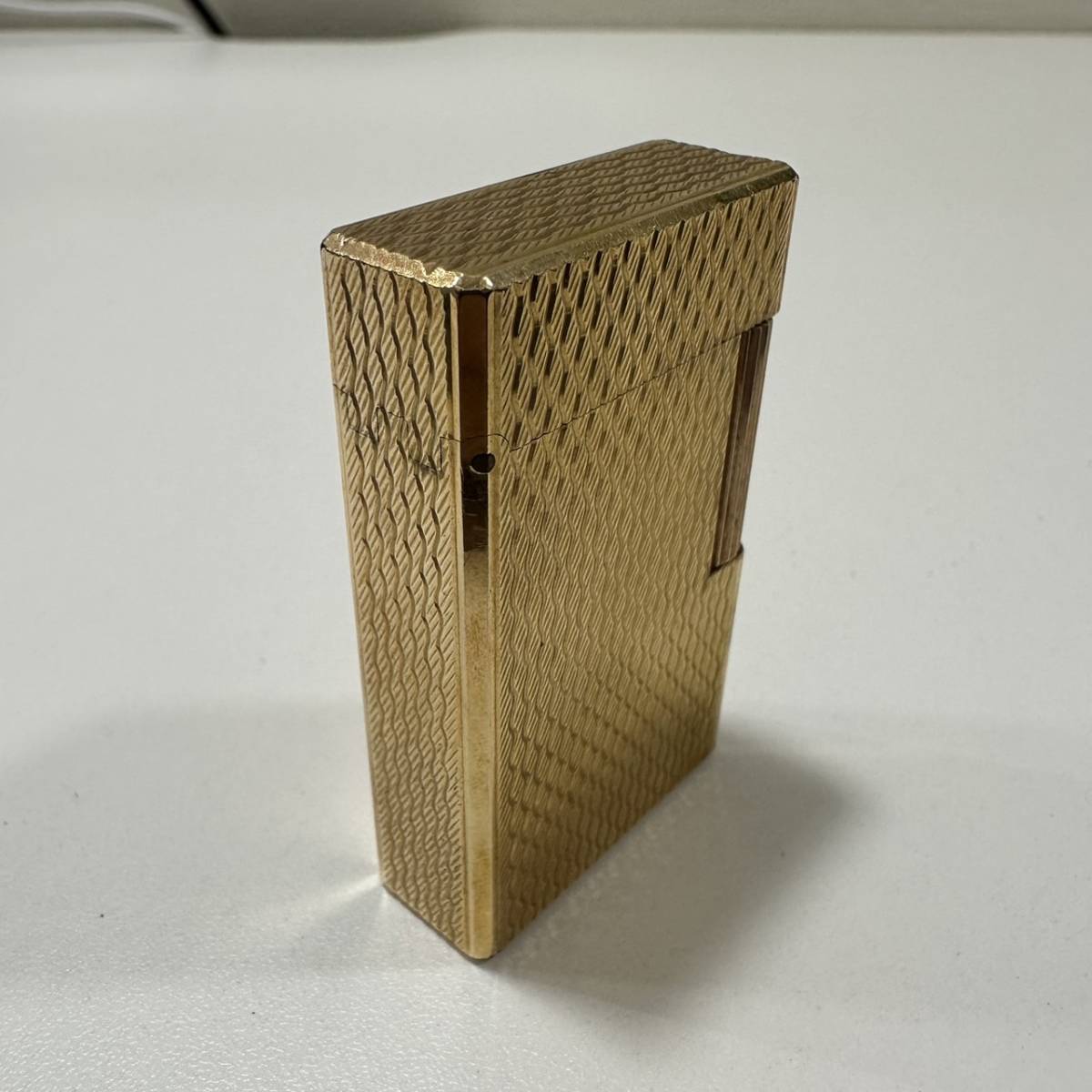 最新作，定番人気 1円〜  デュポン ガスライター ゴールド