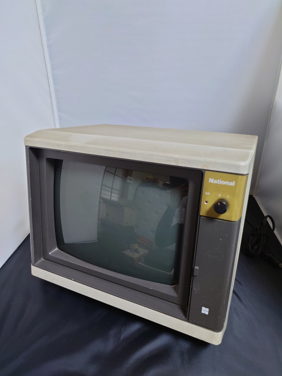 23100510 カラーディスプレイモニタ ナショナル National TX-12M1 昭和
