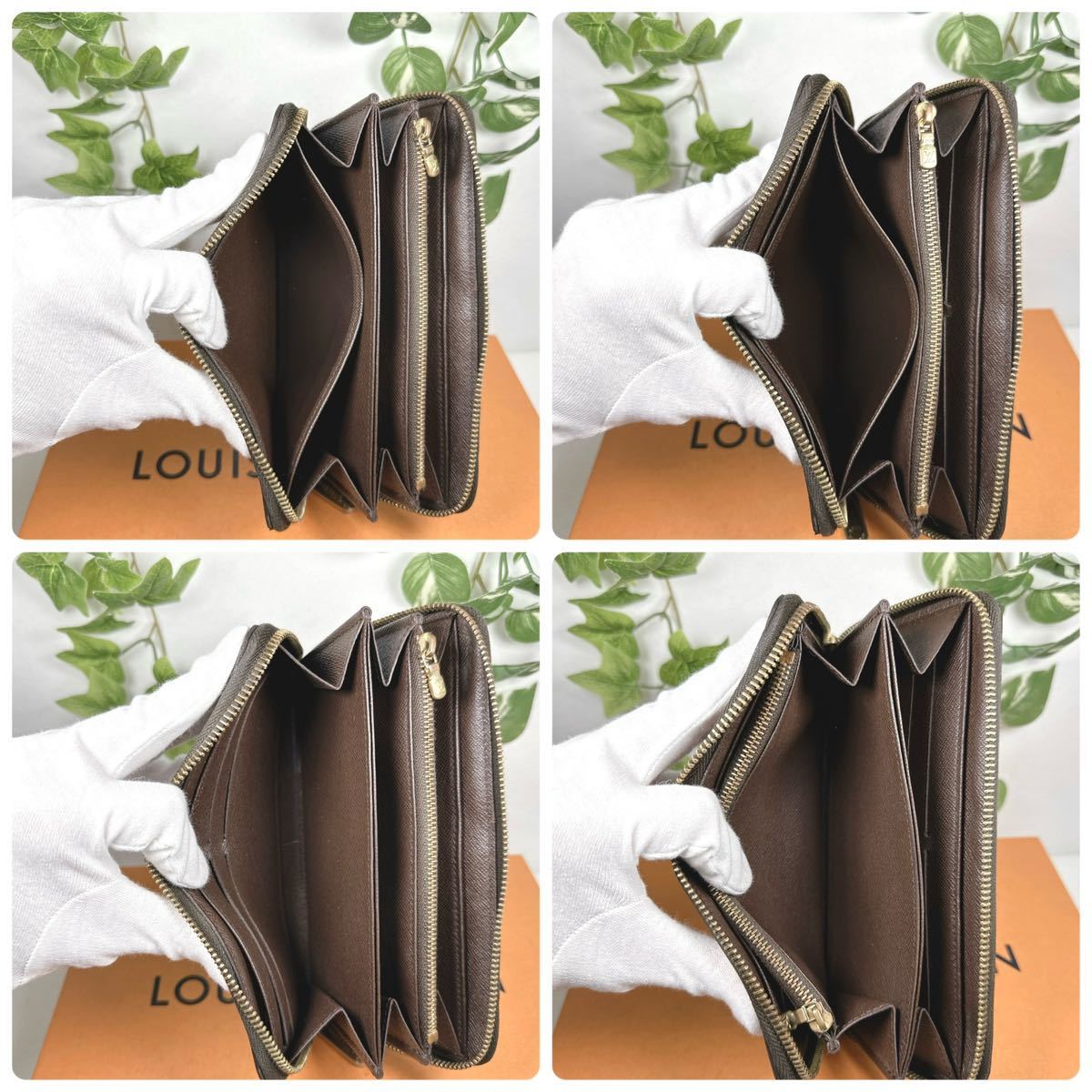 ルイヴィトン 財布 ダミエ 長財布 1円 ルイヴィトン LOUIS VUITTON
