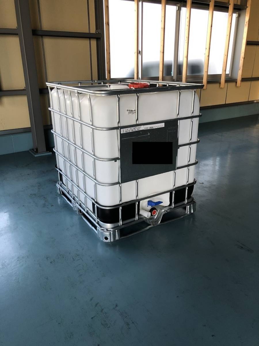 【引取限定】1000L 貯水タンク コンテナ 散水 生活用水 神戸市東灘区 ※説明欄を最後までお読みください。