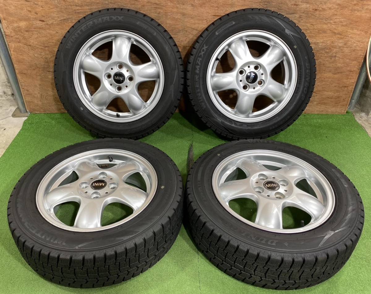 MINI 純正】175/65R15 DUNLOP WINTER MAXX【2019年】15X5.5J ET45 4H