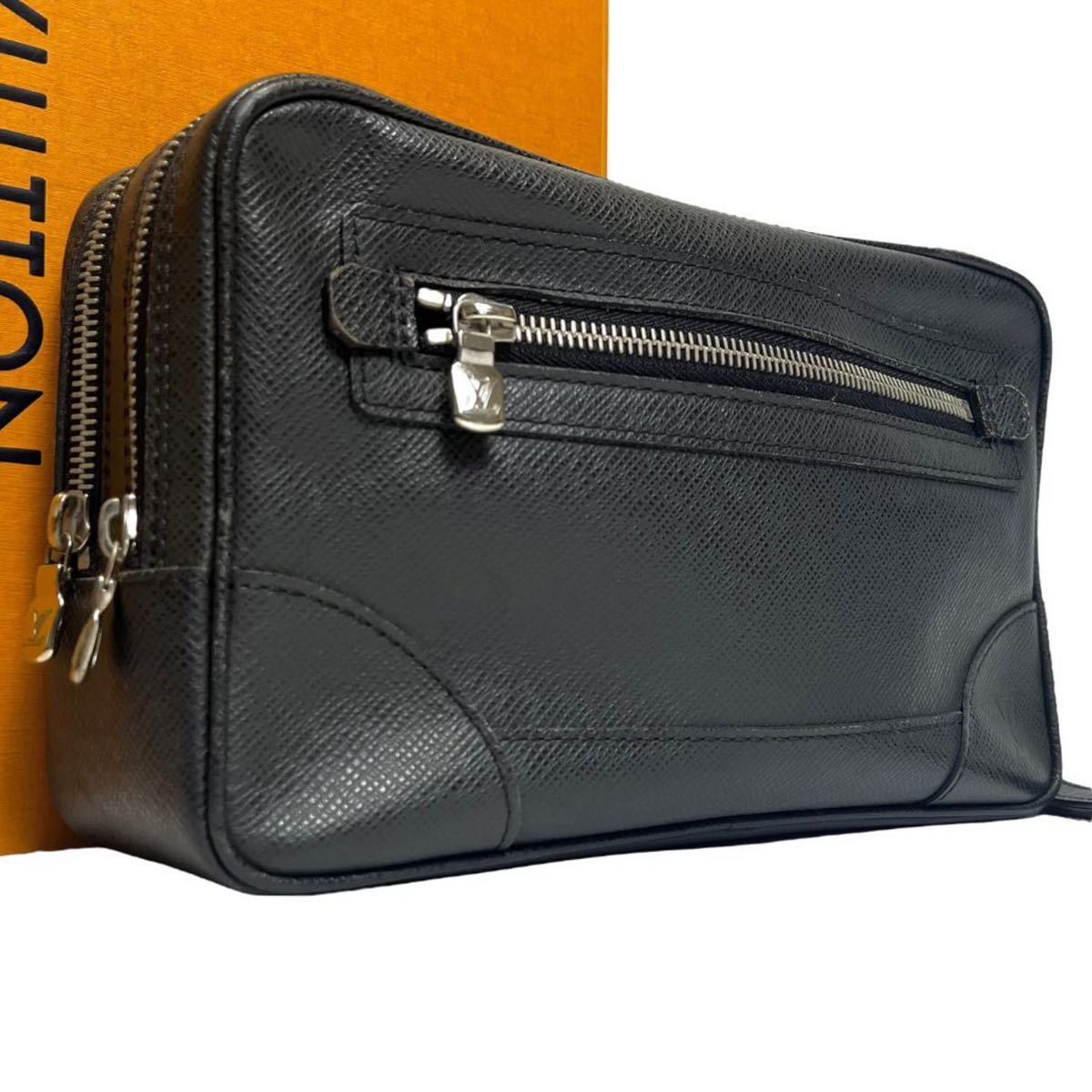 美品☆本物】LOUIS VUITTON タイガ セカンドバッグ ビジネス 美品☆本物】LOUIS VUITTON タイガ セカンドバッグ ビジネス