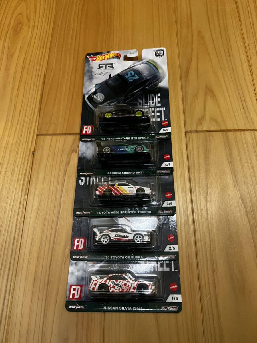 ホットウィール Hot Wheels サイドライン　カーカルチャー　SLIDE STREET スライド　ストリート　フォーミュラドリフト　FORMULA DRIFT
