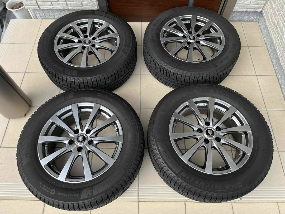CX-5　スタッドレス&ホイール 225/65/R17　2019年製ミシュランX-ICE XI3+_1