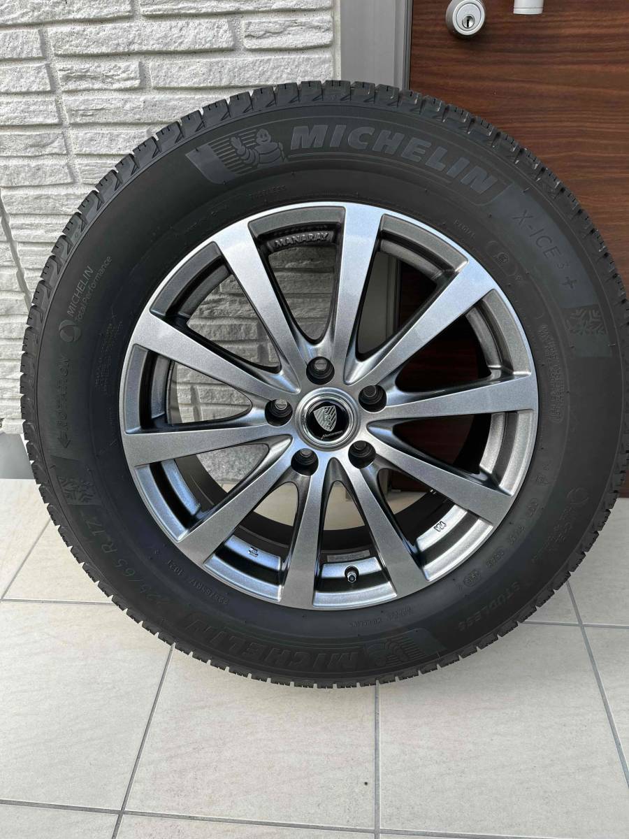 CX-5　スタッドレス&ホイール 225/65/R17　2019年製ミシュランX-ICE XI3+_2
