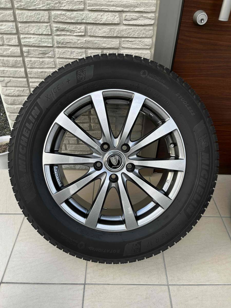 CX-5　スタッドレス&ホイール 225/65/R17　2019年製ミシュランX-ICE XI3+_4