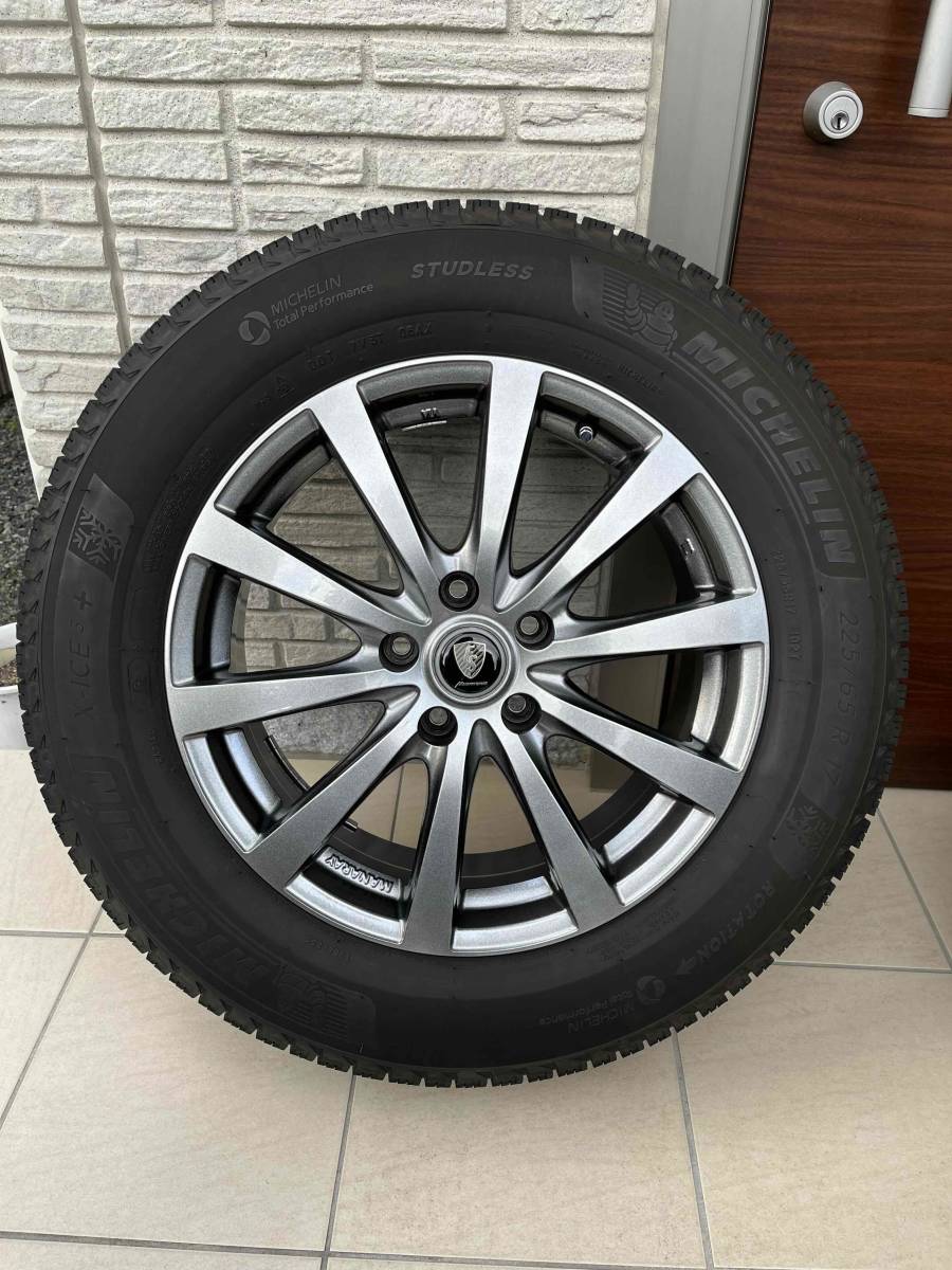 CX-5　スタッドレス&ホイール 225/65/R17　2019年製ミシュランX-ICE XI3+_5