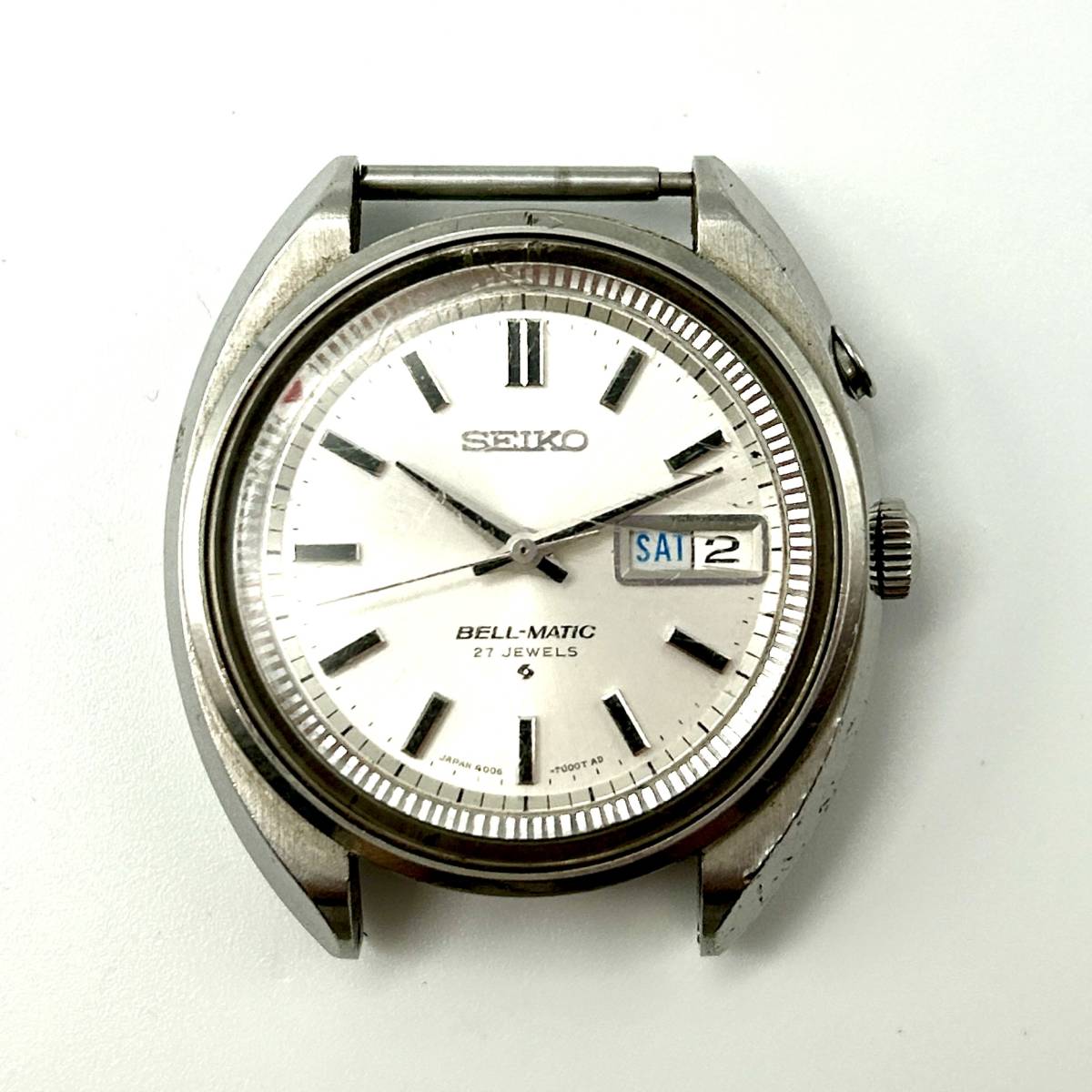 セイコー ベルマチック 4006 自動巻 27石 稼働メンズSEIKO
