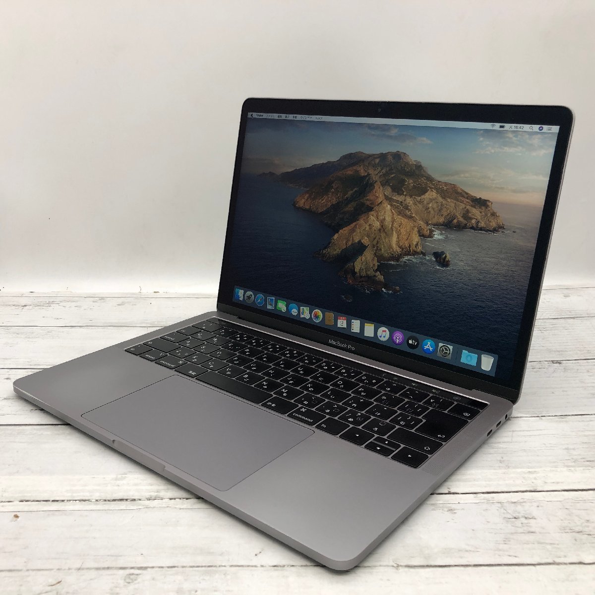 13インチMacBookPro2019-スペースグレイ充放電回数58回動作確認済 13インチMacBookPro2019-スペースグレイ充放電回数58回動作良好 13