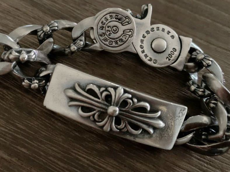 ブレスレット クロス シルバー925 ヴィンテージ シルバー フローラル
