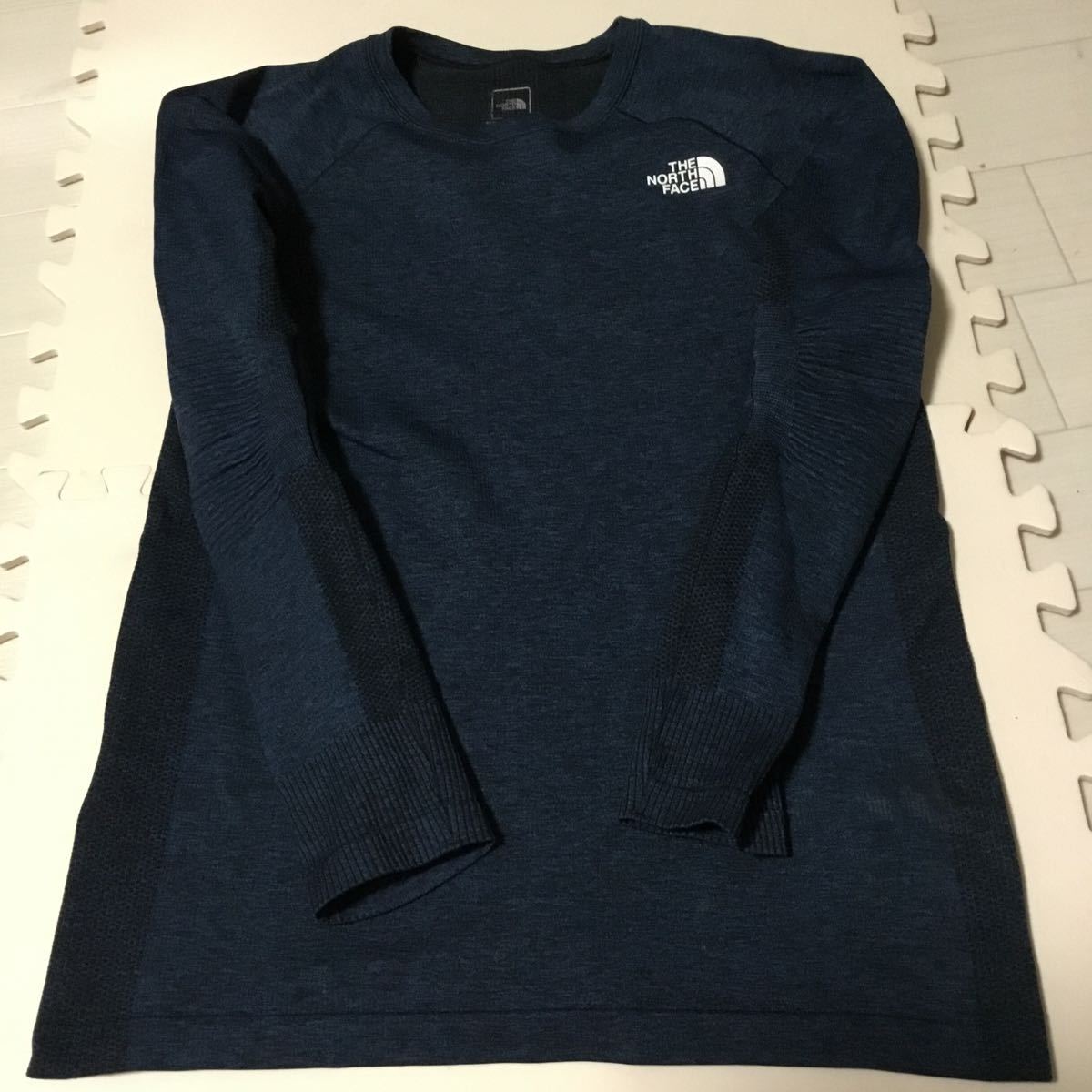 THE NORTH FACE ロングTシャツ Mサイズ ネイビー 紺 NT11973の入札履歴 