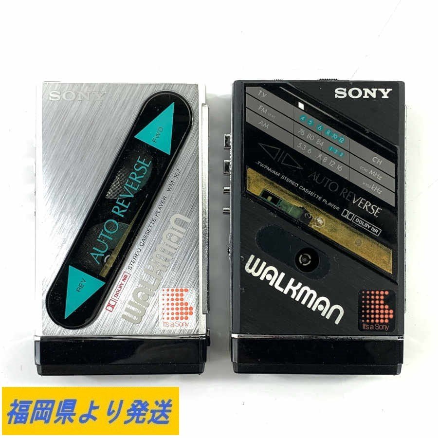SONY WM-102 WALKMAN 電池ボックス付き⇒動作未確認 完全ジャンク SONY