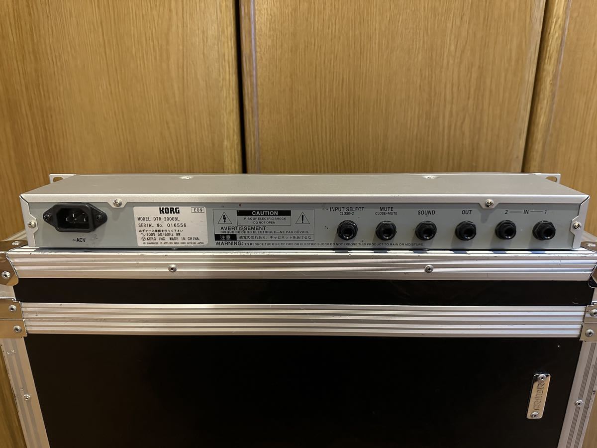KORG DTR-2000 コルグ ラックチューナー 中古 【公式通販】