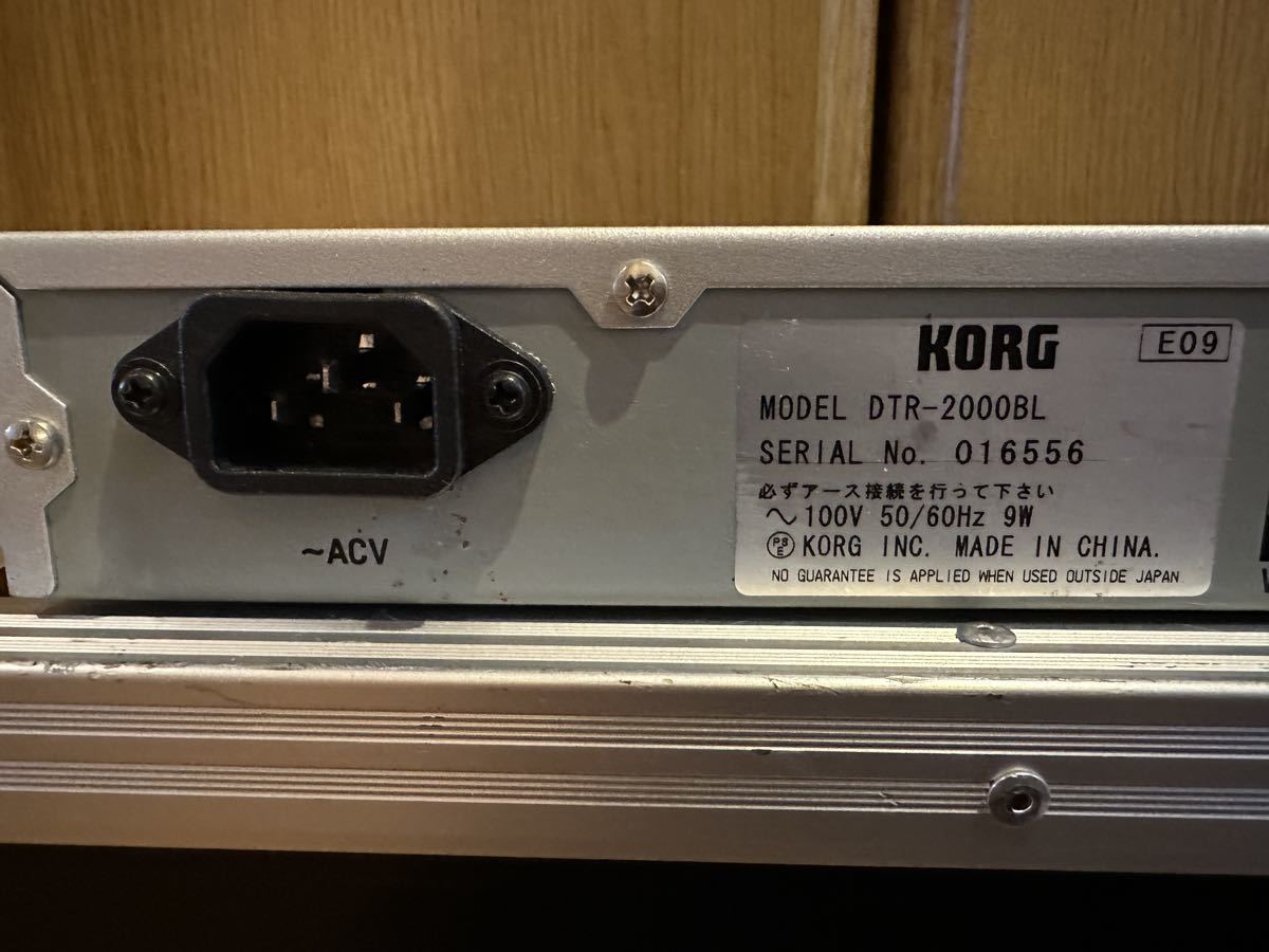 KORG DTR-2000 コルグ ラックチューナー 中古 【公式通販】