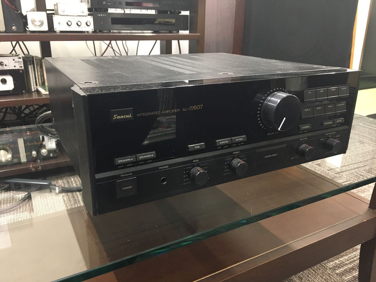 ☆【1F1208-16】 Sansui 山水電気株式会社 サンスイ プリメインアンプ