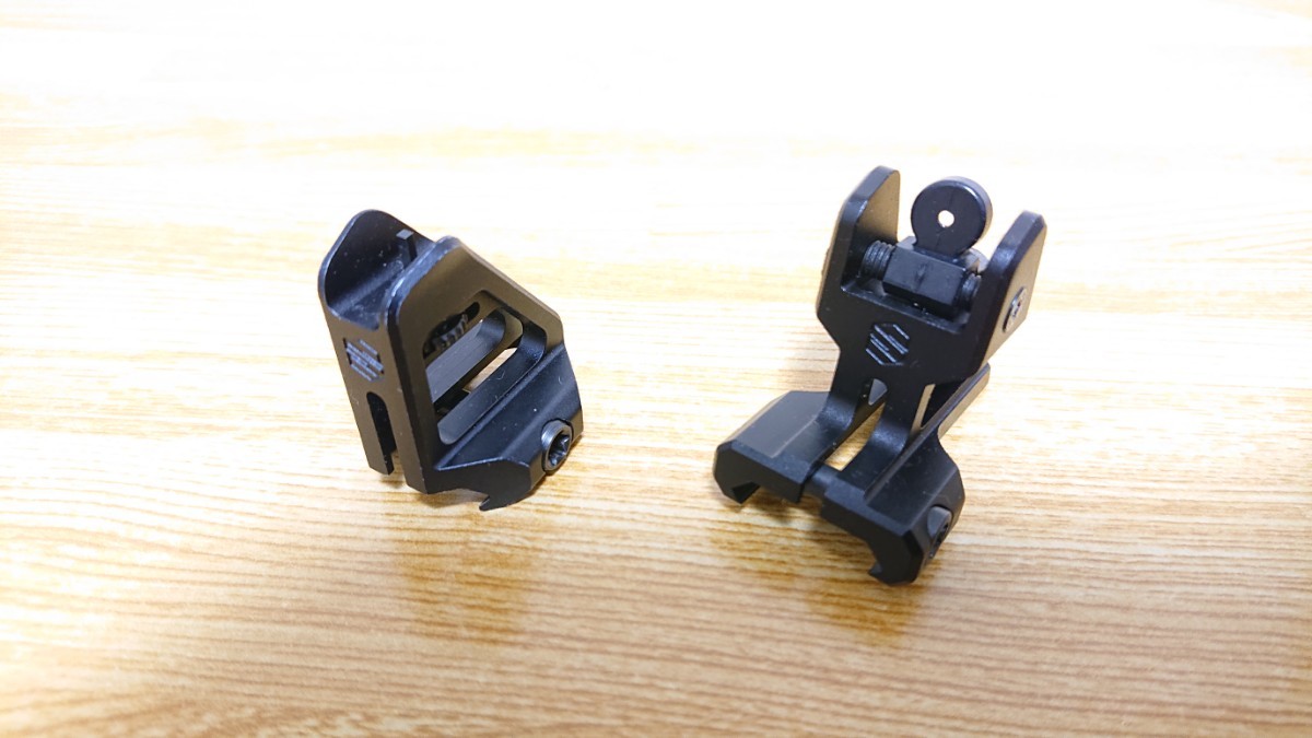 SCALARWORKS スカラーワークス PEAKタイプ アイアンサイト フロント リア セット AR15 M4 M16 Mk18 SR16 VFC