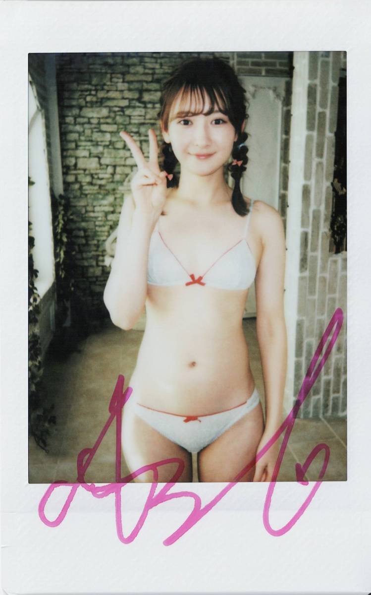 新品　近藤あさみ　チェキ　サイン入り3 近藤あさみ 直筆サイン入り「あさみ日和 ～新章～ part3」現場チェキ