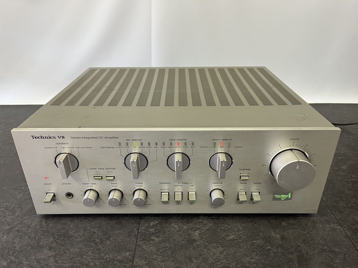 プリメインアンプ SU-V8 テクニクス Technics オーディオ機器 動作
