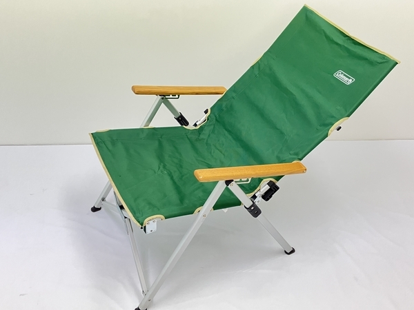 キャンプ、アウトドア用品 Coleman◇チェア/1人用/GRN/レイチェア//
