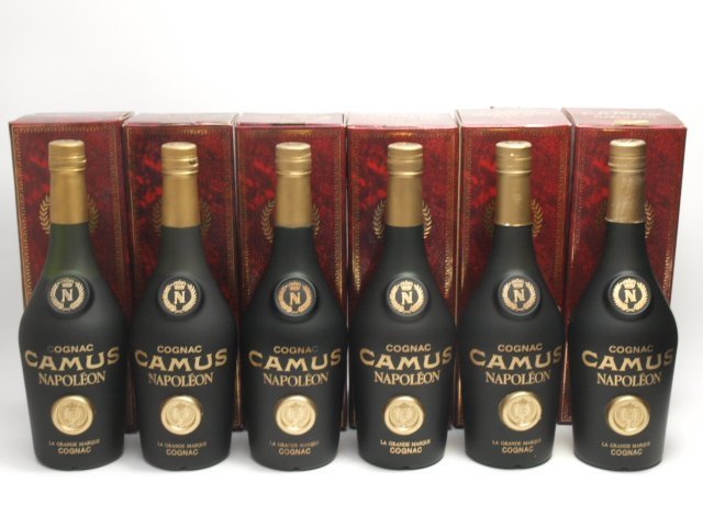 同梱不可CAMUS NAPOLEON カミュ ナポレオン 700ml 箱付 6本セット☆