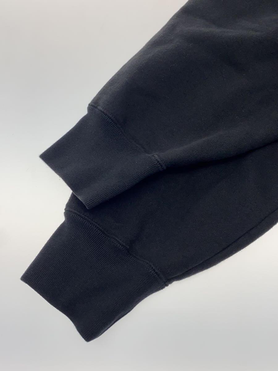 Supreme◇パーカー/L/コットン/BLK/Satin Applique Hooded Sweatshirt