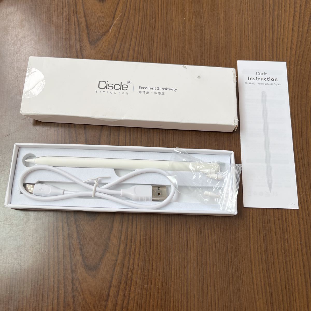 510a1232☆ 【2023年新登場 ワイヤレス/Type-C急速充電】タッチペン iPad スタイラスペン Ciscle アップルペンシル 磁気吸着充電 