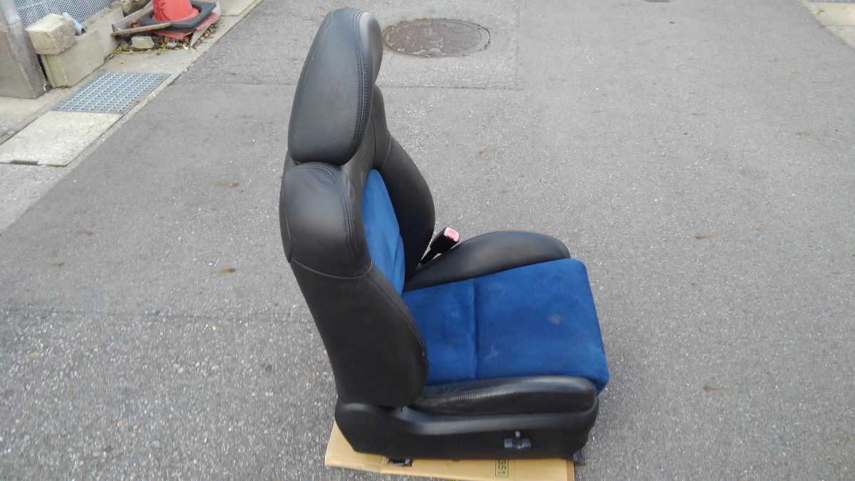 STI レガシィ BP ハーフレザーシート BL ワールドラリーチーム 運転席 内装品、シート