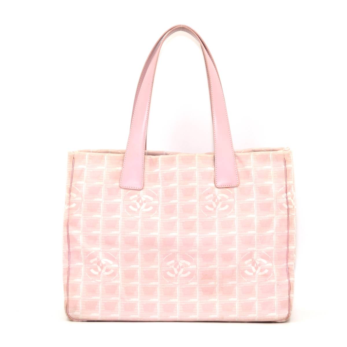 美品 CHANEL シャネル ニュートラベルライン MM トートバッグ 