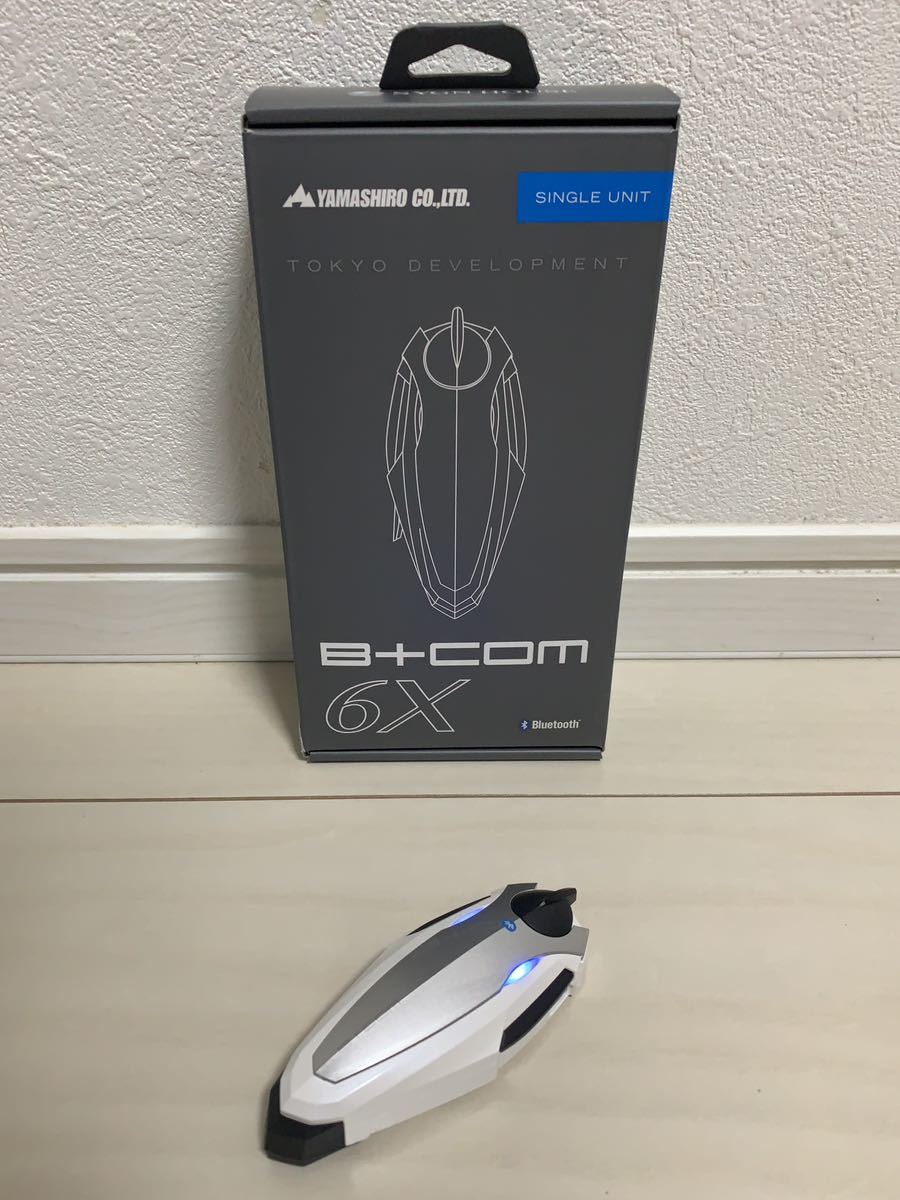 希少 サインハウス B+com ビーコム SB6X 山城限定コラボモデル 本体 最新Ver.5.6 元箱付き オプションフェイスプレート(1650円)