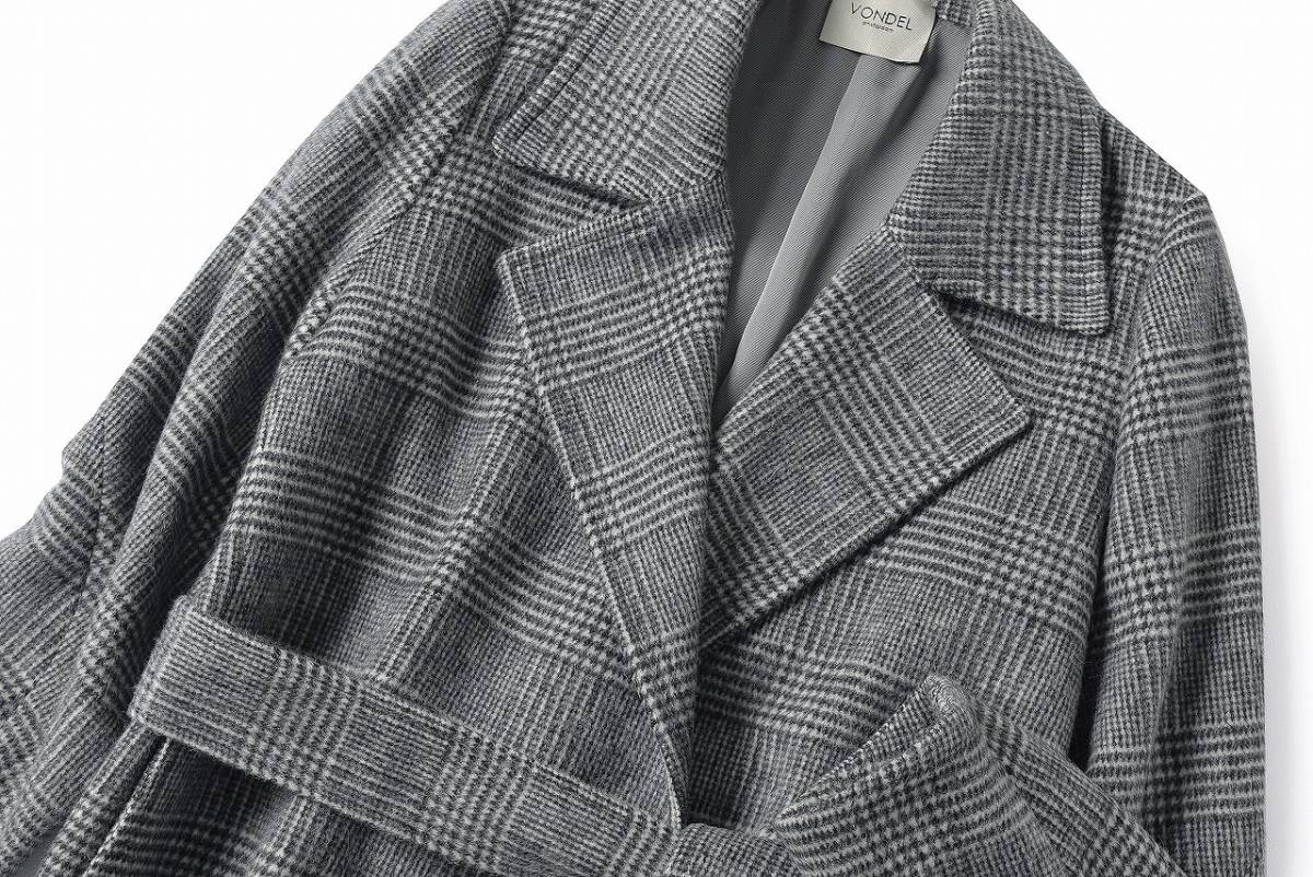 美品☆VONDELフォンデル7.8万☆36size・9号☆コートA612 フォンデル 