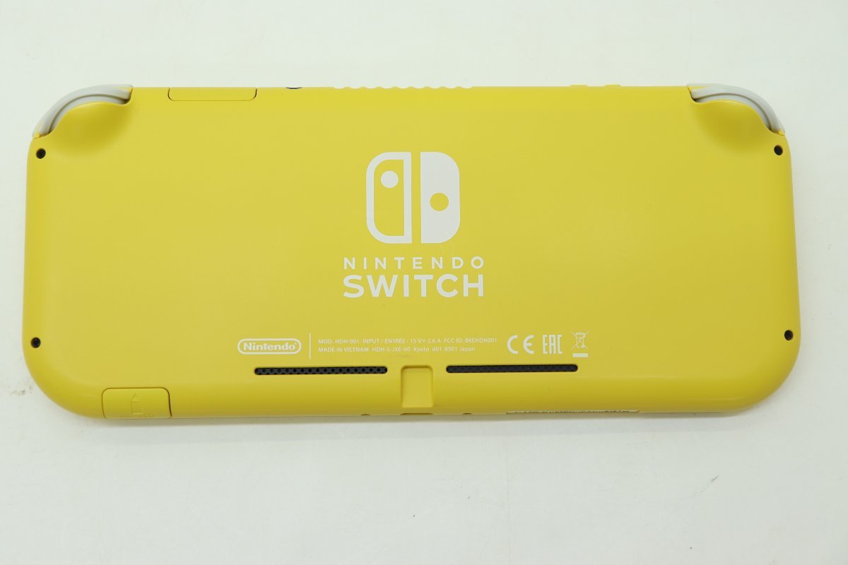 25MA○Nintendo Switch Lite イエロー 動作確認済み ver.16.1.0 任天堂