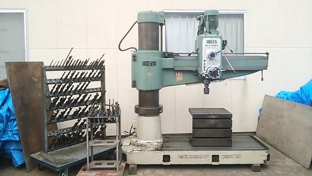 人気定番 良品 大矢製作所 1450mm ラジアルボール盤 RE2-1450A / 取説 ドリル スタンド マス付 / 動作良好 店舗引取りor自社便 J6401(ボール盤)｜売買されたオークション情報、yahooの商品情報をアーカイブ公 ボール盤