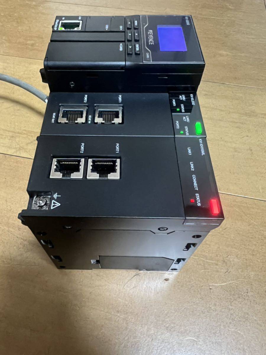 美品動作保証」KEYENCE キーエンス シーケンサKV-8000 CPUユニット/KV