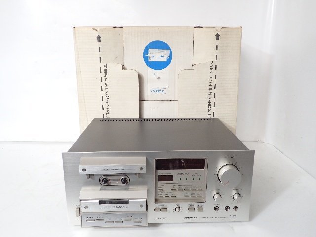 録再可/難あり】Pioneer パイオニア カセットデッキ CT-920 元箱付き