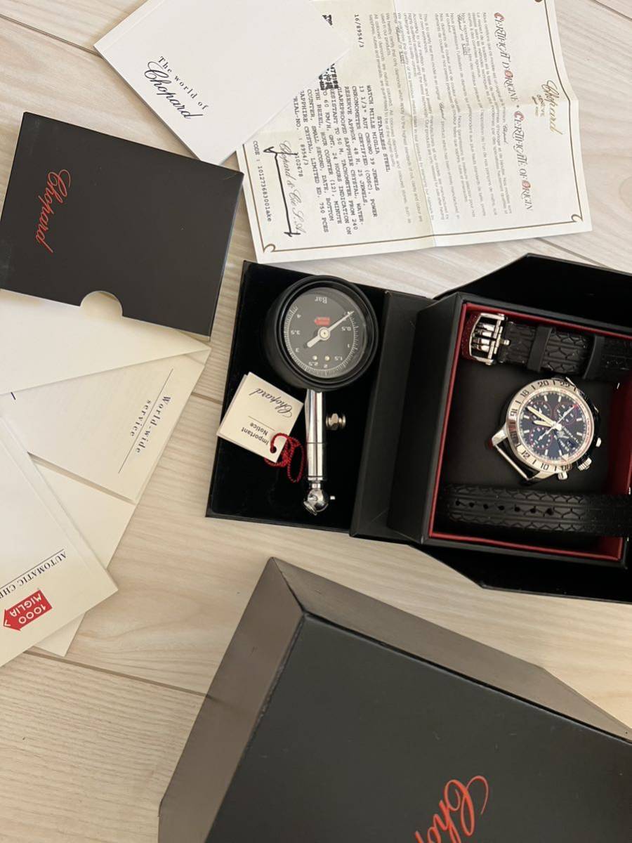 ショパール ミッレミリア GMT クロノグラフ 750本限定 アルファロメオ 