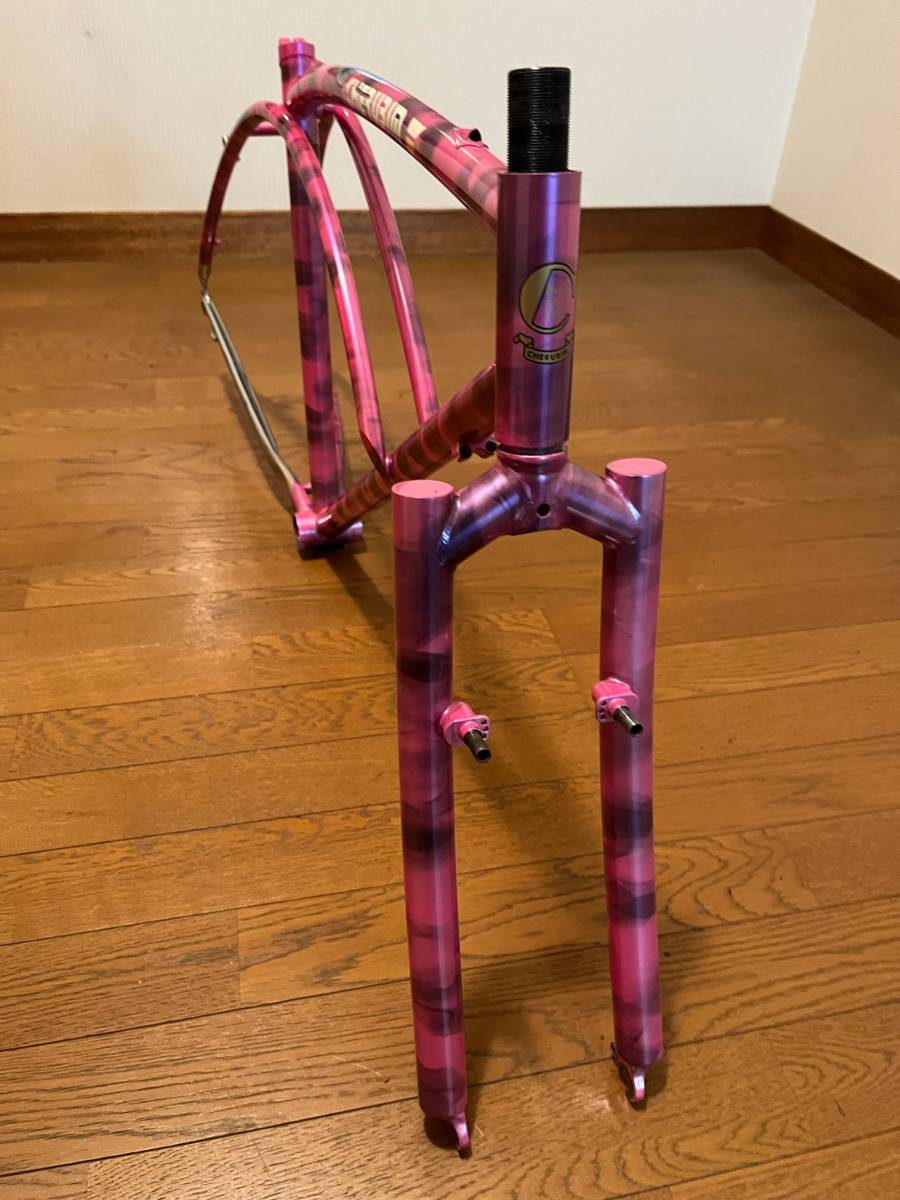 今野仁作 ケルビム MTB フルオーダー クロモリ メッキ cherubim oldmtb 今野仁作 ケルビム MTB フルオーダー クロモリ メッキ cherubim oldmtb