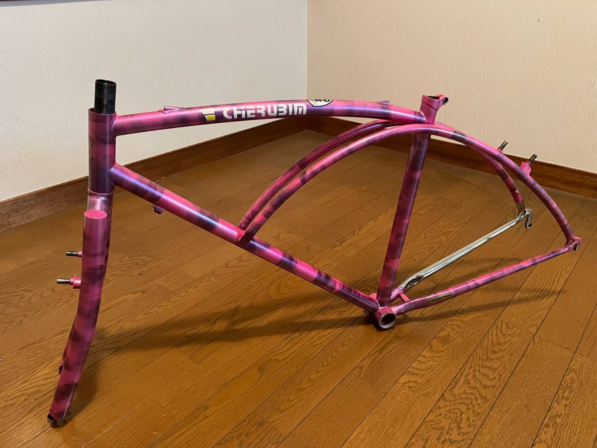 今野仁作 ケルビム MTB フルオーダー クロモリ メッキ cherubim oldmtb