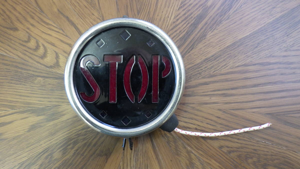 STOP LIGHT ビンテージ ストップライト STOPテールランプ Silver STOP LIGHT ビンテージ ストップライト STOPテールランプ Silver