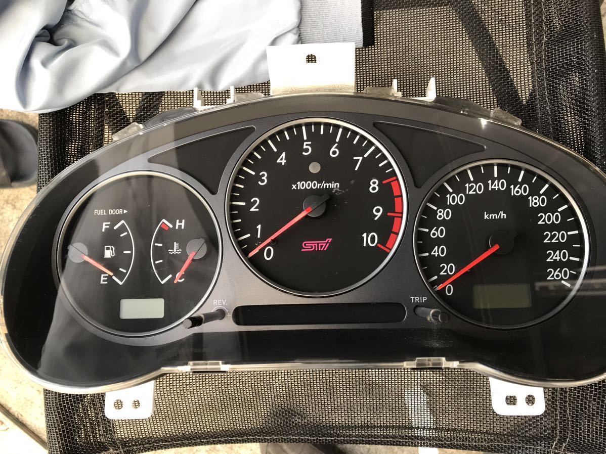 インプレッサWRX GDB スピードメーター - パーツ