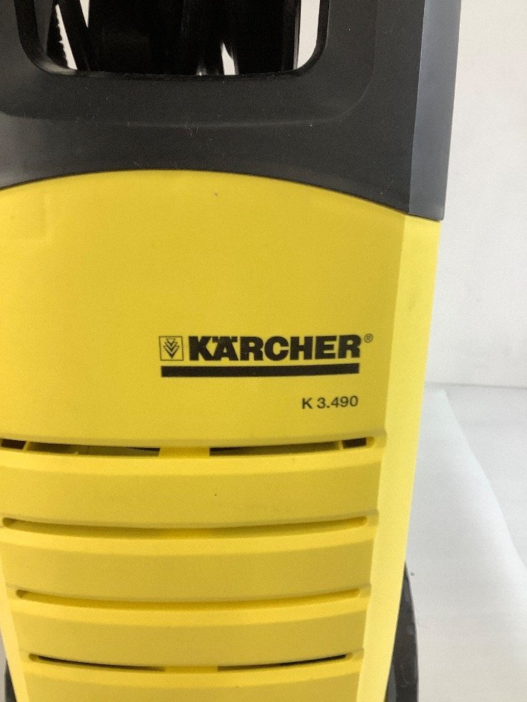 KARCHER ケルヒャー 高圧洗浄機 K 3.490 洗浄機 動作確認済み KARCHER ケルヒャー 高圧洗浄機 K 3.490 洗浄機 動作確認済み