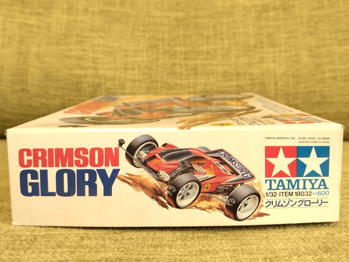 新品未組立 当時物 クリムゾングローリー CRIMSON-GLORY レーサーミニ 