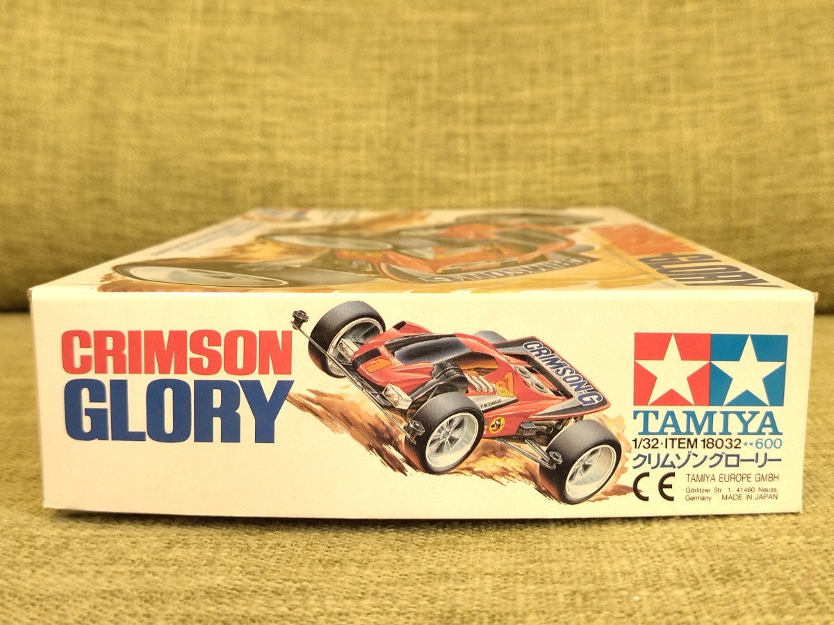 新品未組立 当時物 クリムゾングローリー CRIMSON-GLORY レーサーミニ 
