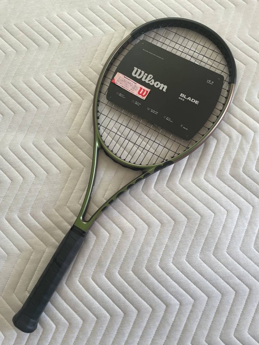Wilson BLADE 98S V8 G3 美品 V8 Wilson Blade 硬式ラケット 18×16 16