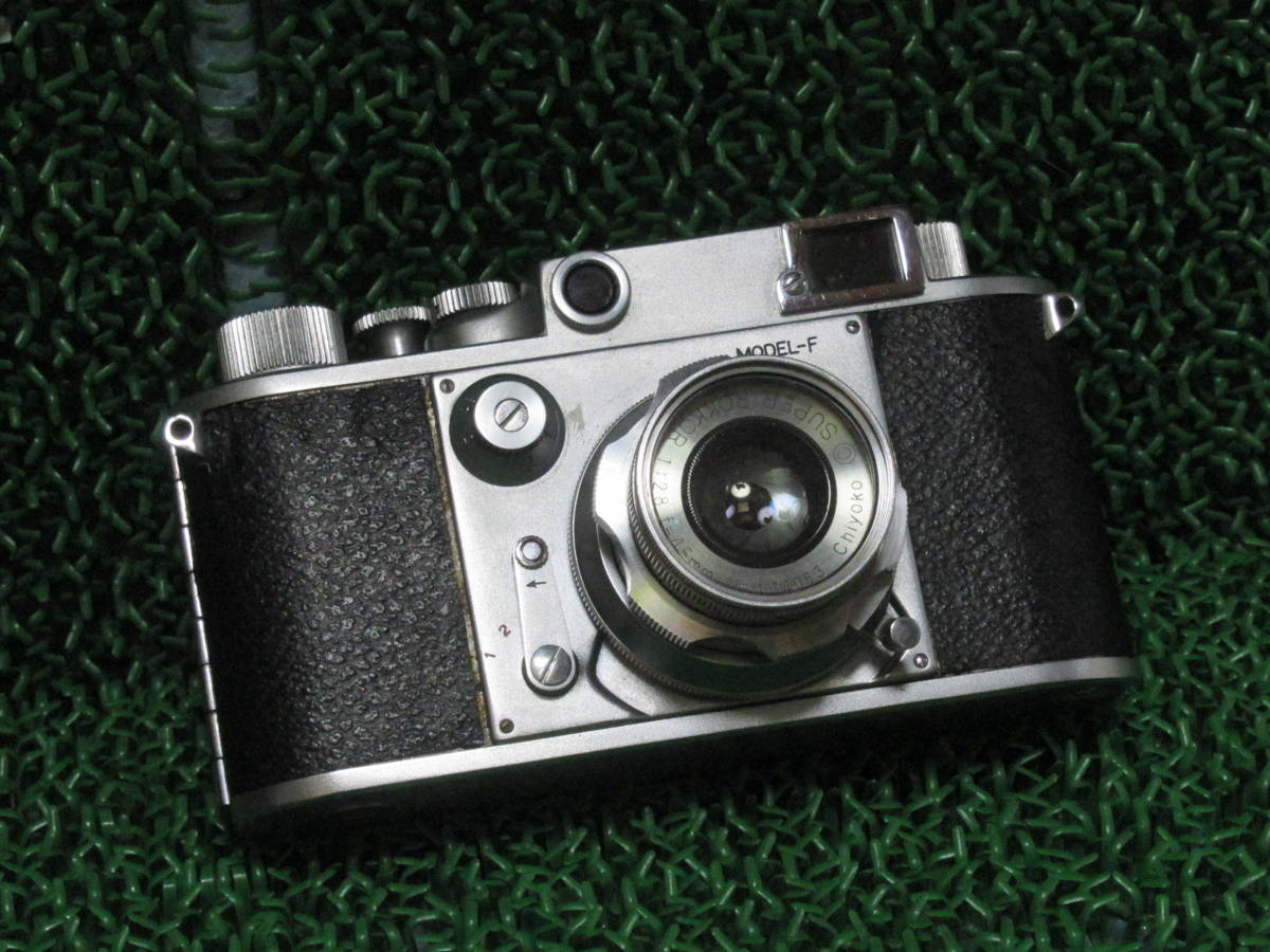 カメラ Minolta 35 MODEL II CHIYOKO SUPER ROKKOR 1:2.8 f=5cm 50mm