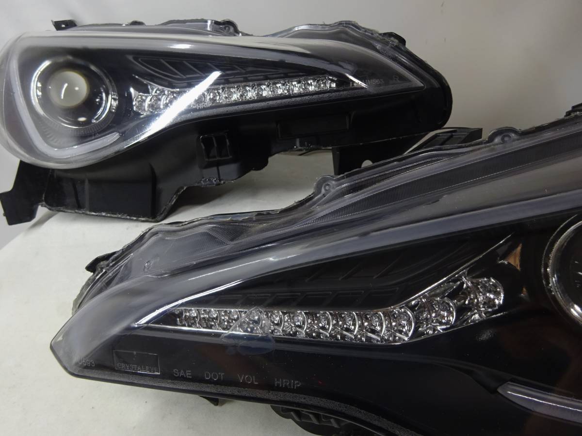 ウレタン塗装 ハチロク 86 クリスタルアイ V1 HID キセノン ZN6 BRZ