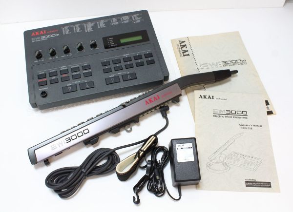 ◇ AKAI ウインドシンセサイザー EWI-3000／モジュール EWI-3000m